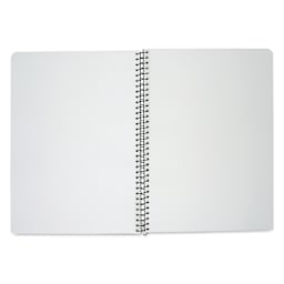 Blackwing Spiral Notebook - Blank, 8-1/4" x 11-3/4", open