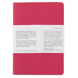 Hahnemühle Sketch and Note Booklets - Back of the Pink, 4.13" x 5.83" booklet
