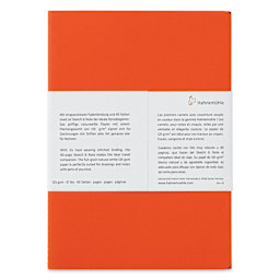 Hahnemühle Sketch and Note Booklets - Back of the Orange, 5.83" x 8.27" booklet