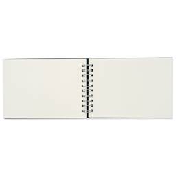 Canson Mixed Media Artist Art Book - 8-1/4" x 5-7/8", interior of the pad