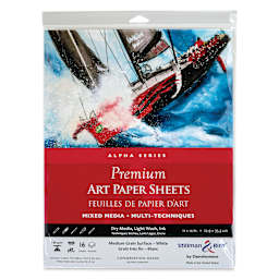 Stillman & Birn Alpha Series Art Paper - 11" x 14", front of the packaging
