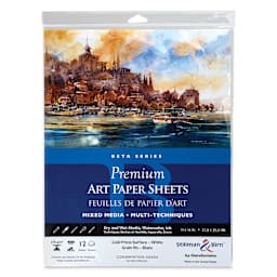Stillman & Birn Alpha Series Art Paper - 11" x 14", front of the packaging
