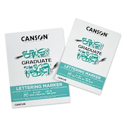 Canson Graduate Lettering Marker Pads, various sizes
