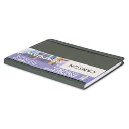 Canson Graduate Mixed Media Book - 8-1/2" x 11" White paper pad laid flat