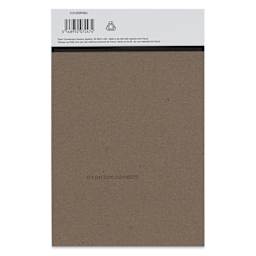Canson Graduate Black Mixed Media Pad - 5-1/2" x 8-1/2", back cover