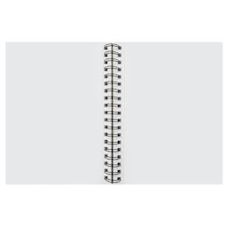 Bee Elite Spiral Bound Mixed Media Pad - 7" x 10", 60 Sheets, 120 lb, open
