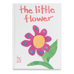 Flipside Hayes Hardcover Blank Portrait Book - 8-1/2" x 11", with customized cover