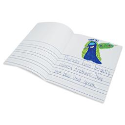 Flipside Hayes Softcover Lined Portrait Book - 8-1/2" x 11", personalized