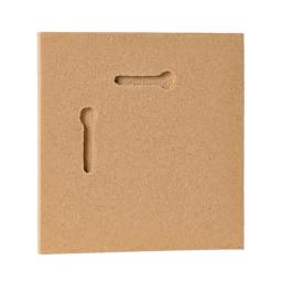 Art Alternatives MDF Panel, 4 in x 4 in