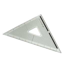 Acrylic Cutting Edge Triangles 8" - 45  - Peggable