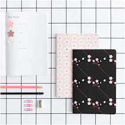 Rico Design Sakura Pink/Blue Set - Dotted, 2 Books/Pkg., A5 (5.7" x 8.3")