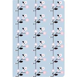 Rico Design Sakura Orange/Blue Set - Dotted, 2 Books/Pkg., A5 (5.7" x 8.3")