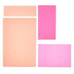 Rico Design Pastel Purple/Green - 4/Pkg.