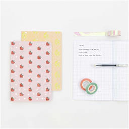 Rico Design Fruits Set - 2 Books/Pkg., A5 (5.7" x 8.3")