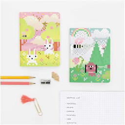 Rico Design Pixels Set - 2 Books/Pkg., A6 (4.25" x 5.5")