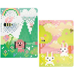 Rico Design Pixels Set - 2 Books/Pkg., A6 (4.25" x 5.5")