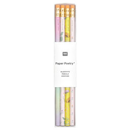 Pencil Sets Flowers Set - 4/Pkg.