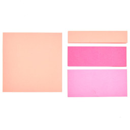 Rico Design Sticky Notes - Neon Pink/Orange - Pkg of 4