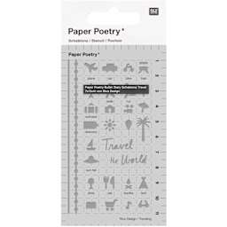 Journaling Stencils Travel