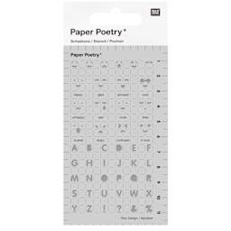 Journaling Stencils Emotions