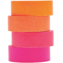 Washi Tape Sets Neon Reds Set - 4/Pkg.