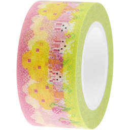 Washi Tapes Pixel Landscape - Pink