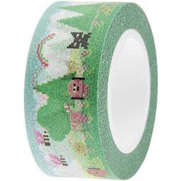 Washi Tapes Pixel Landscape - Blue
