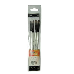 Robert Simmons Simply Simmons Brush Set, Just Filberts, 4-Brushes