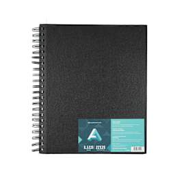Art Alternatives Spiral-Bound Sketch Book, 80 Sheets, White, 8.5" x 11"