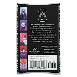Mystic Mondays Tarot (back of packaging)