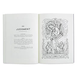 The Tarot Coloring Book ("Judgement" spread)