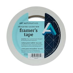 Framers Tape Acid-Free Mounting Tape 1"x 20yd - 3" Core