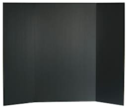 Corrugated Project Display Boards Black - 36" x 48" Corrugated