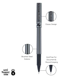 uniball Roller Deluxe Pen Black - 12/Box