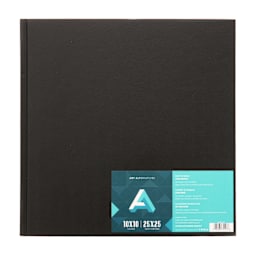Art Alternatives Hard-Bound Sketchbook, 110 Sheets, White, 10" x 10"