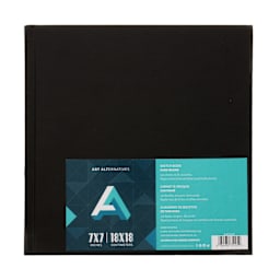 Art Alternatives Hard-Bound Sketchbook, 110 Sheets, White, 7" x 7"