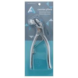 Art Alternatives Canvas Pliers, Serrated Jaws, Nickel Plated, 2-3/8"