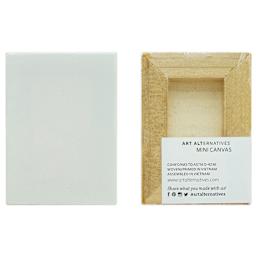 Art Alternatives Mini Canvas 2" x 4", White