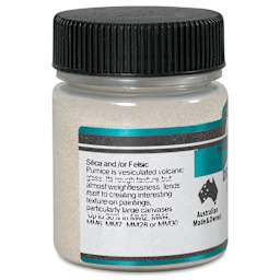 Matisse Acrylic Effects Dry Medium - Pumice, 40 ml side view