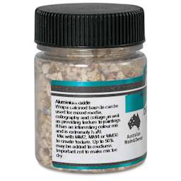 Matisse Acrylic Effects Dry Medium Calcined Bauxite - 40 ml - side view