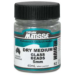 Matisse Acrylic Effects Dry Medium Glass Beads - 5 mm, 40 ml