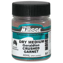 Matisse Acrylic Effects Dry Medium Crushed Garnet - 40 ml