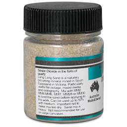 Matisse Acrylic Effects Dry Medium - Lang Lang Sand, 1 mm, 40 ml side view