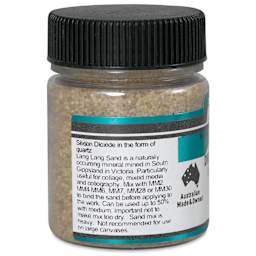 Matisse Acrylic Effects Dry Medium - Lang Lang Sand, 3 mm, 40 ml side view