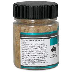 Matisse Acrylic Effects Dry Medium - Lang Lang Sand, 5 mm, 40 ml side view