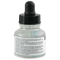 Daler-Rowney System3 Fluid Acrylic Mediums - Pouring Silicone Oil, 29.5 ml (Back of bottle)