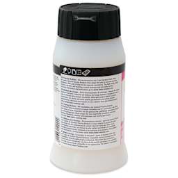 Daler-Rowney System3 Fluid Acrylic Mediums - Pouring Medium, 500 ml (Back of jar)