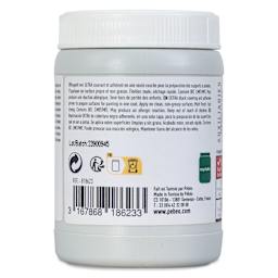 Pebeo Studio Green Gesso - Black, 225 ml back of label