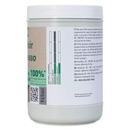 Pebeo Studio Green Gesso - Black, 945 ml side view
