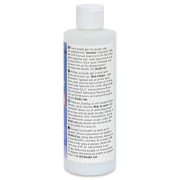 DecoArt Americana DuraClear Varnish - Satin, 8 oz back view